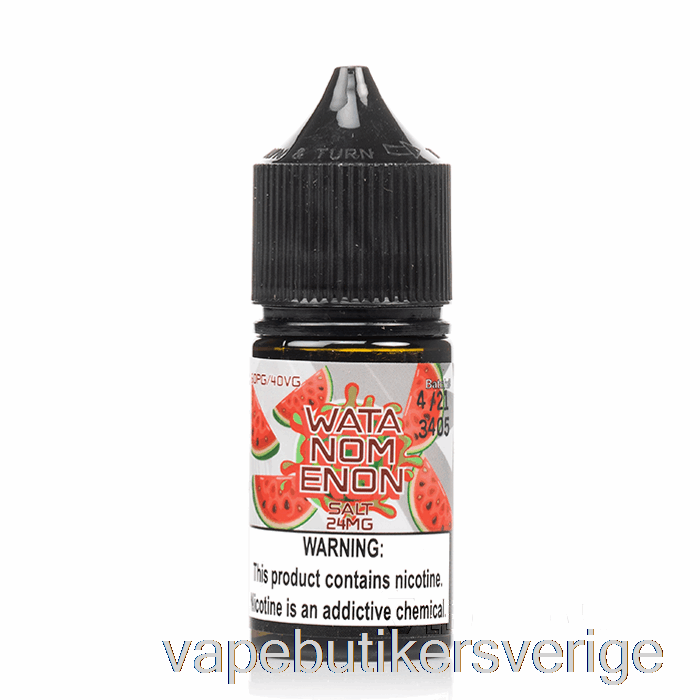 Vape Sverige Watanomenon Salt - Nomenon E-vätskor - 30ml 24mg